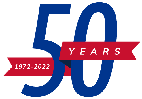 O.E. Brand 50 Year Logo